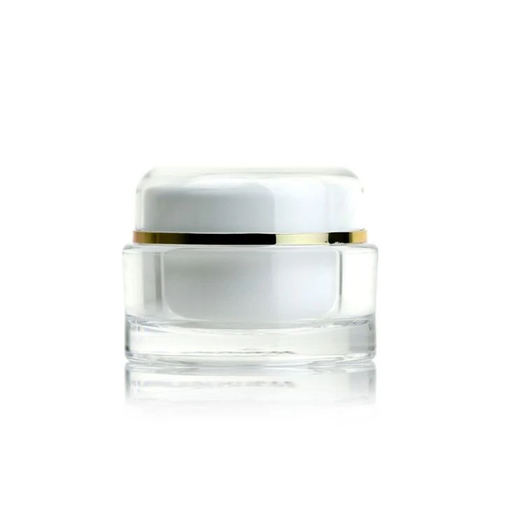 Round Acrylic Cosmetic Empty Cream Jar
