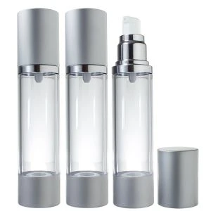 Chai bơm không khí 200ml Bạc mờ